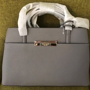 Kate Spade Maiden Way Handbag cliff grey